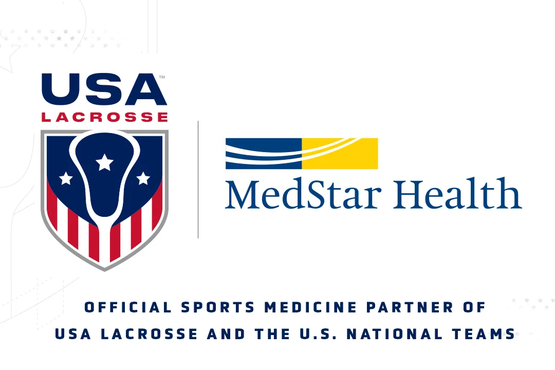usa lacrosse medstar logo lockup