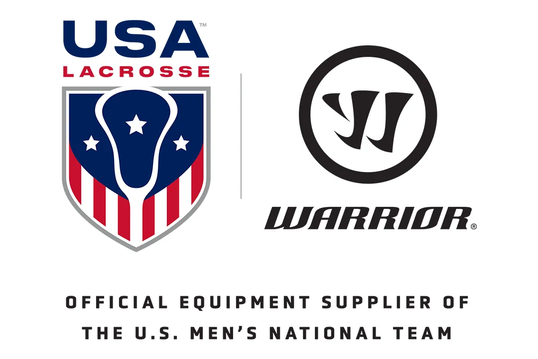 usa lacrosse warrior logo lockup