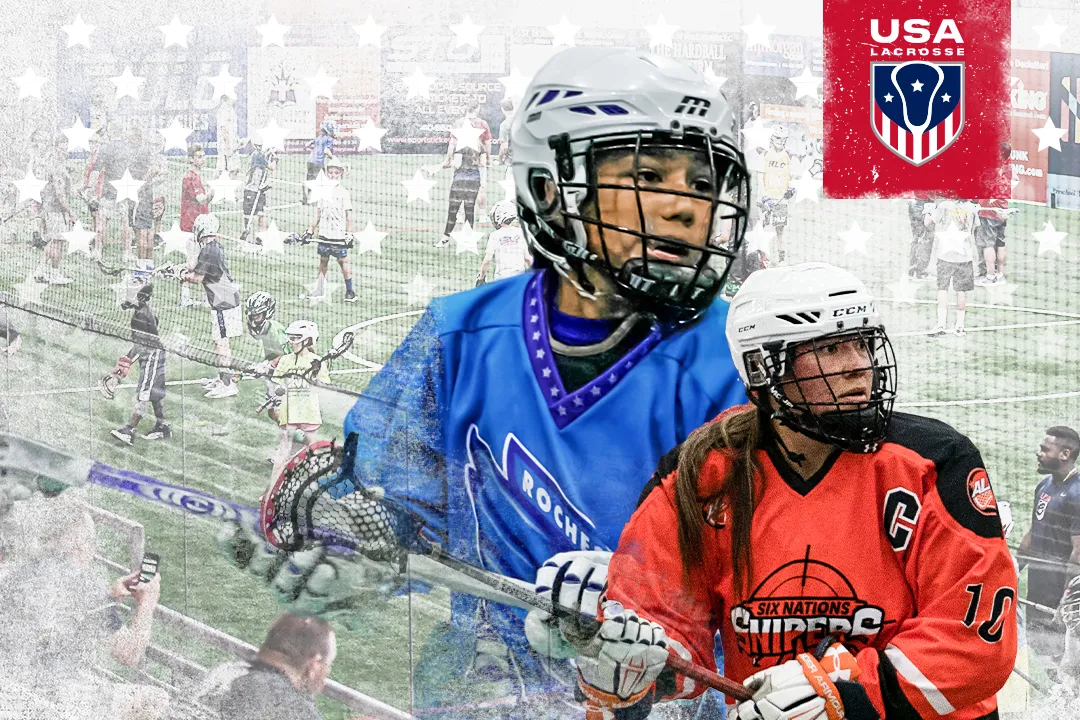Box lacrosse graphic