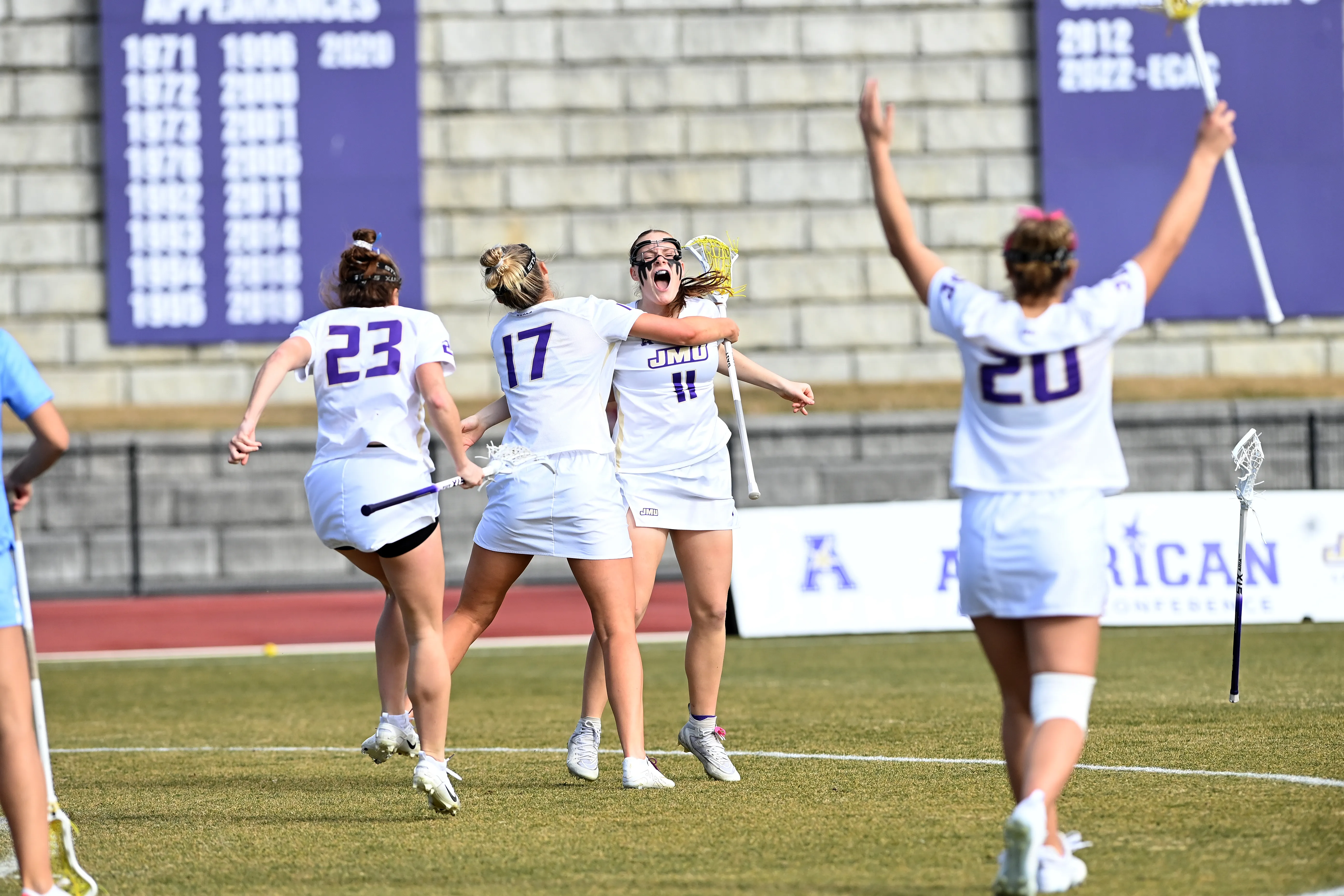 James Madison's Katelyn Morgan.