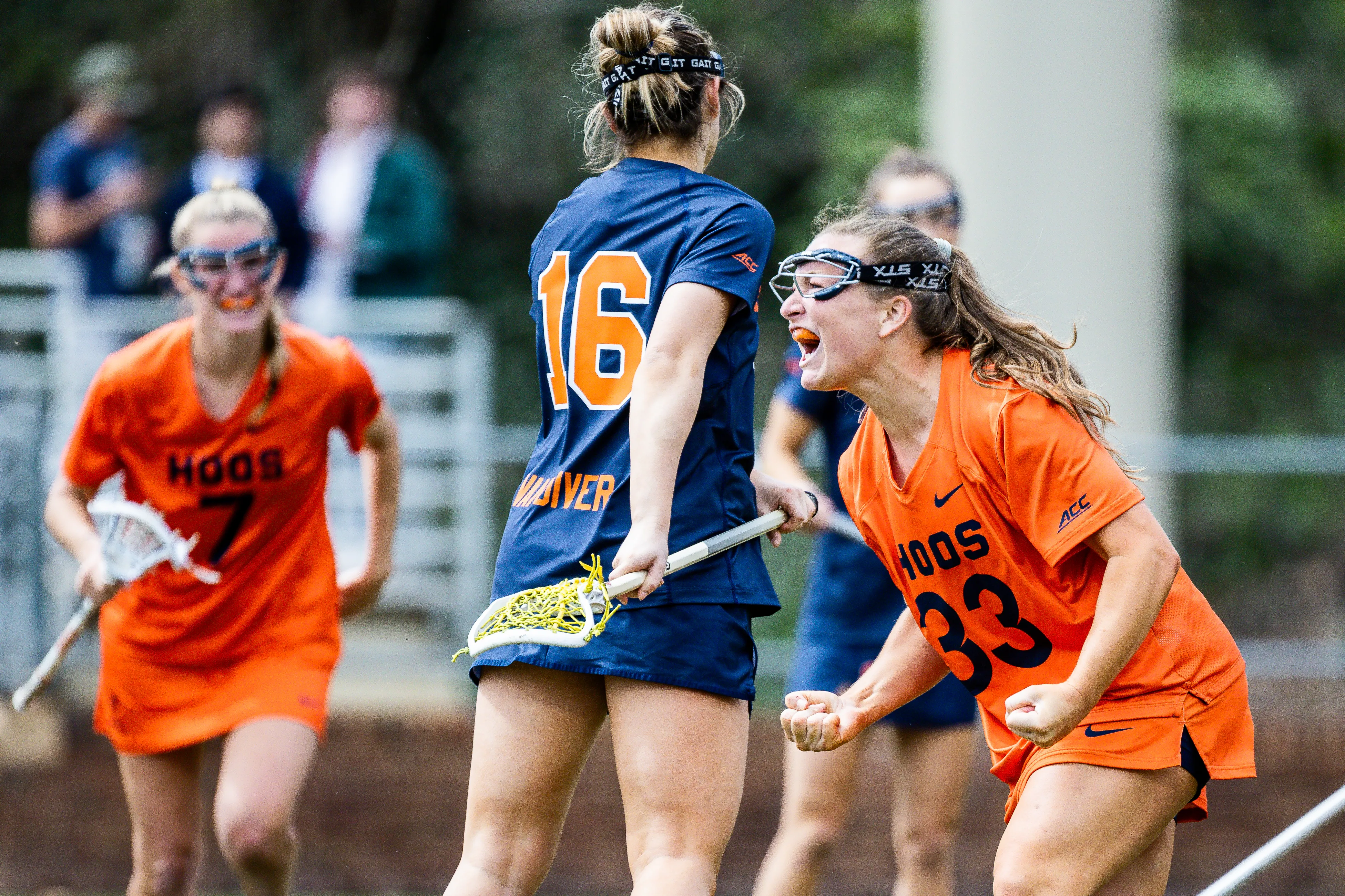 Virginia's Katia Carnevale.