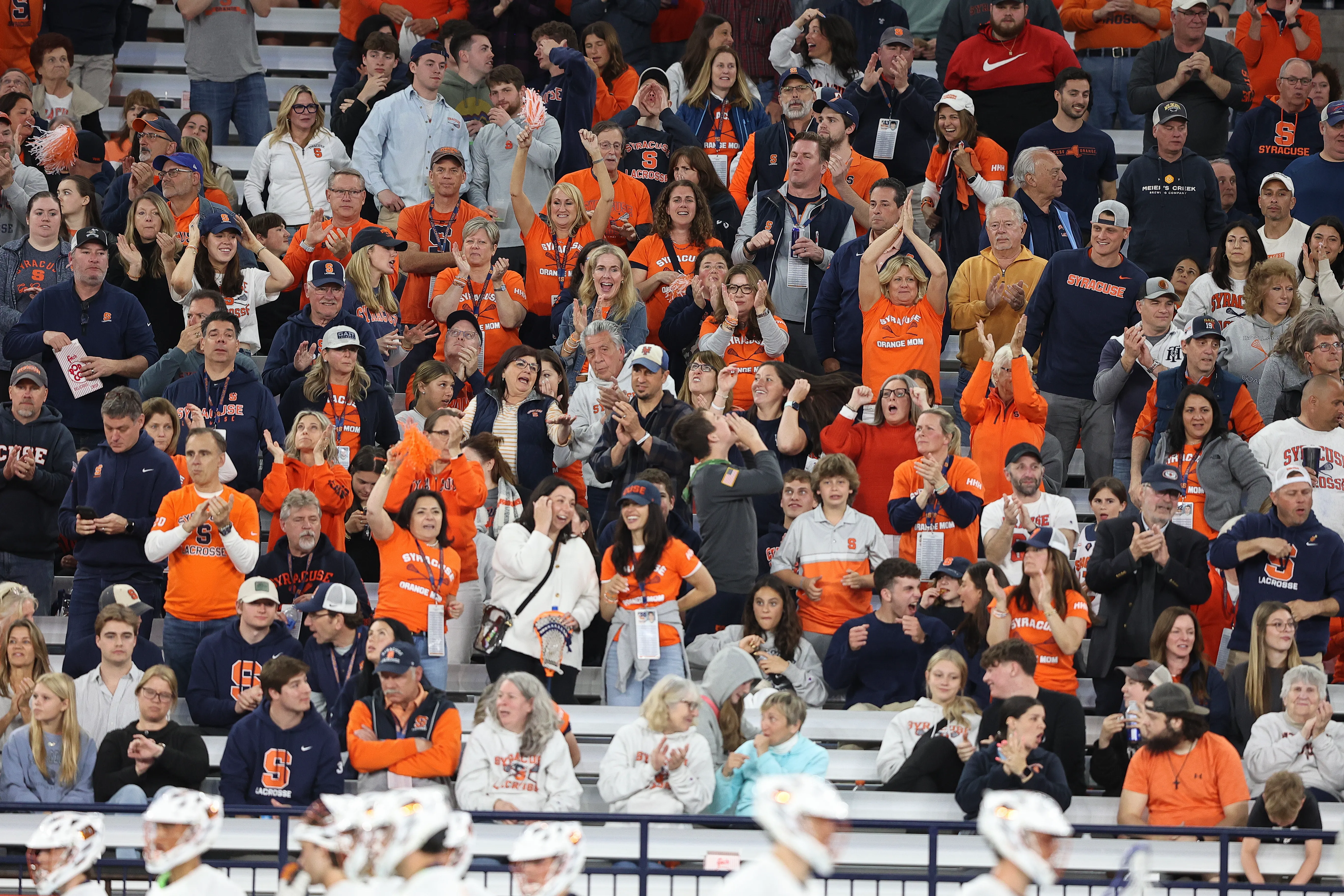 Syracuse fans in the first round of the NCAA tournament.