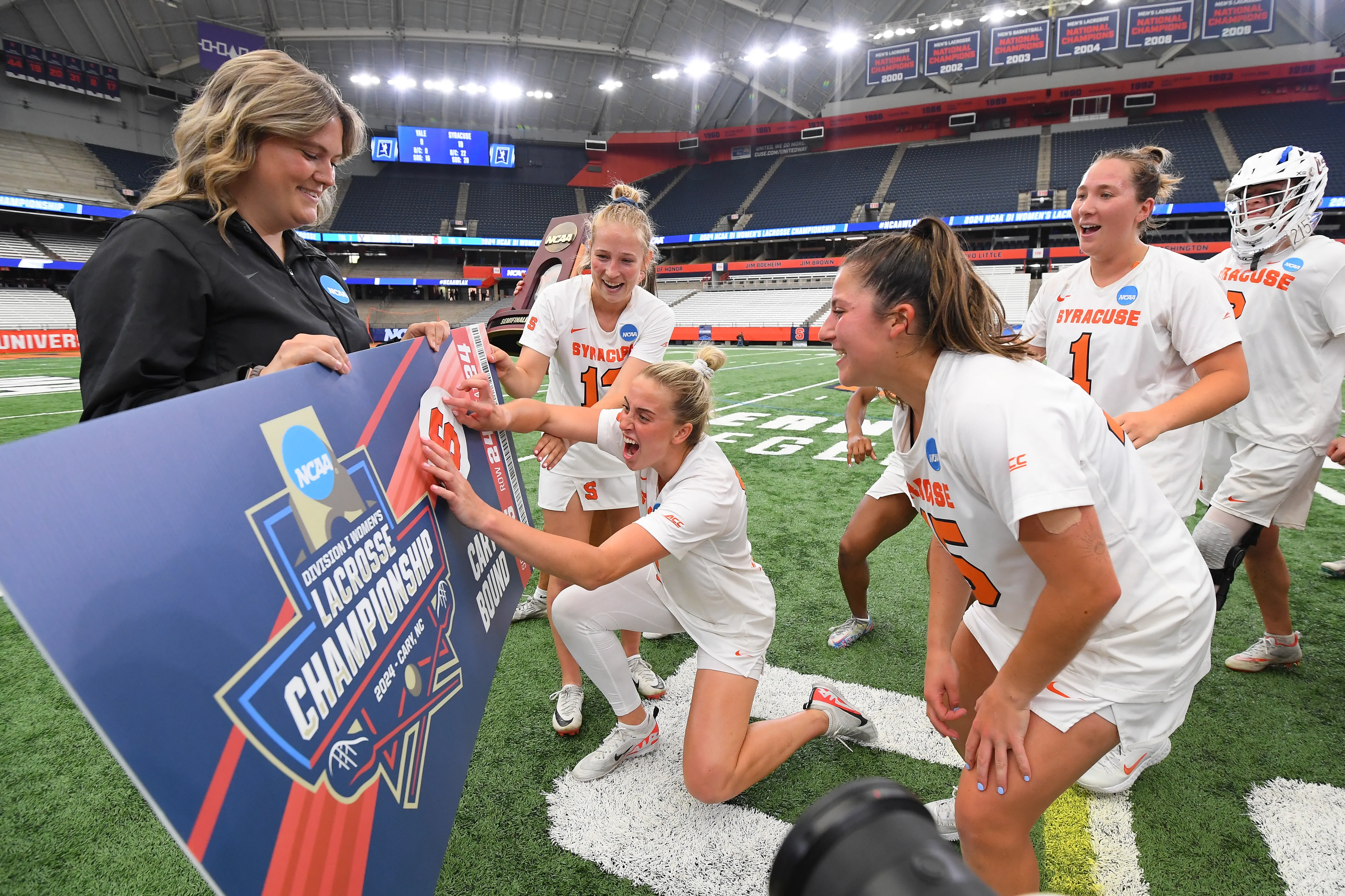 Syracuse's Kate Mashewske.