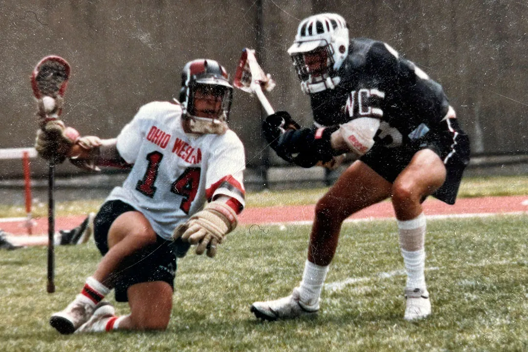 Ohio Wesleyan player Rob Alvino