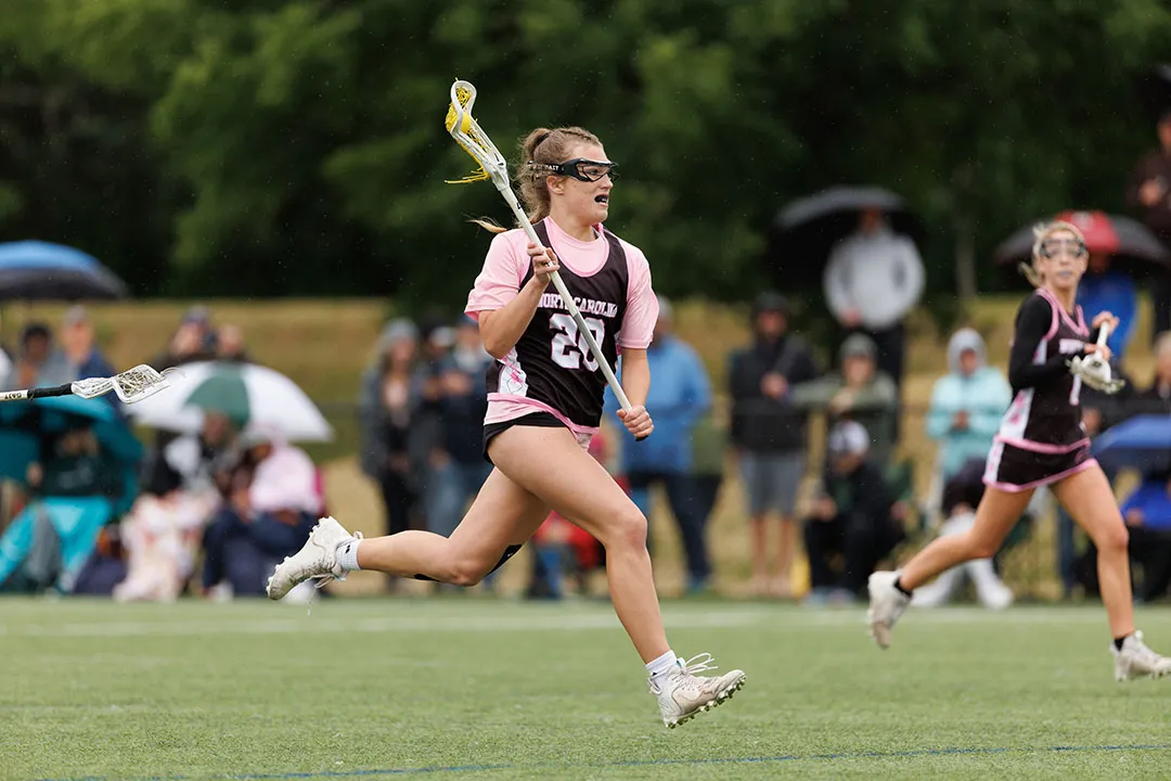 North Carolina player at 2023 USA Lacrosse Women's National Tournament