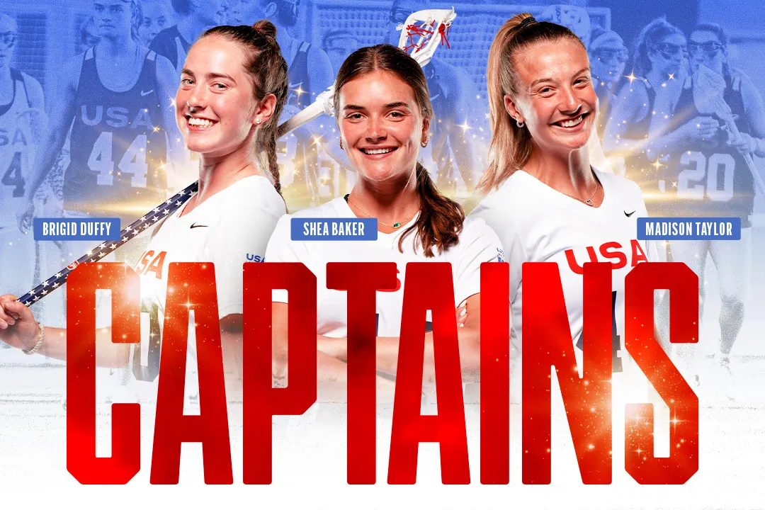 U.S. Women's U20 National Team captains Brigid Duffy, Shea Baker and Madison Taylor
