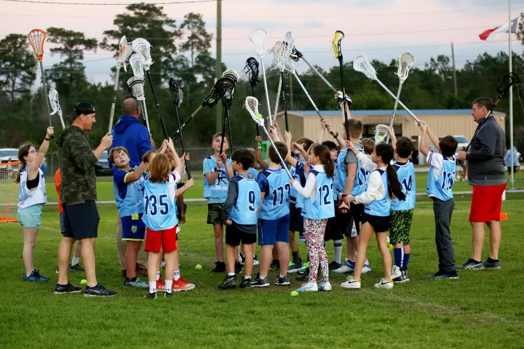Kids with sticks