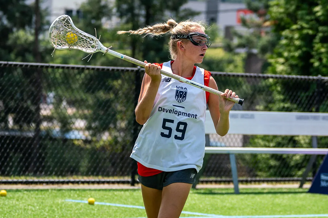 Ava Thompson at 2024 USA Lacrosse NTDP National Combine