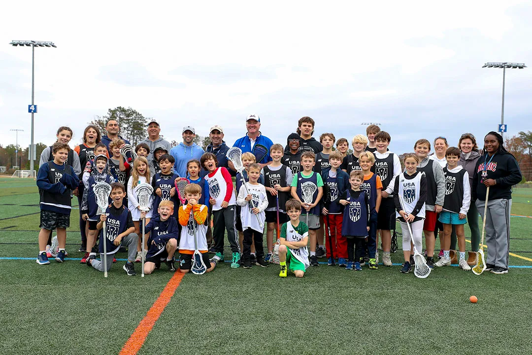 Pick Up & Play group shot from 2023 clinic