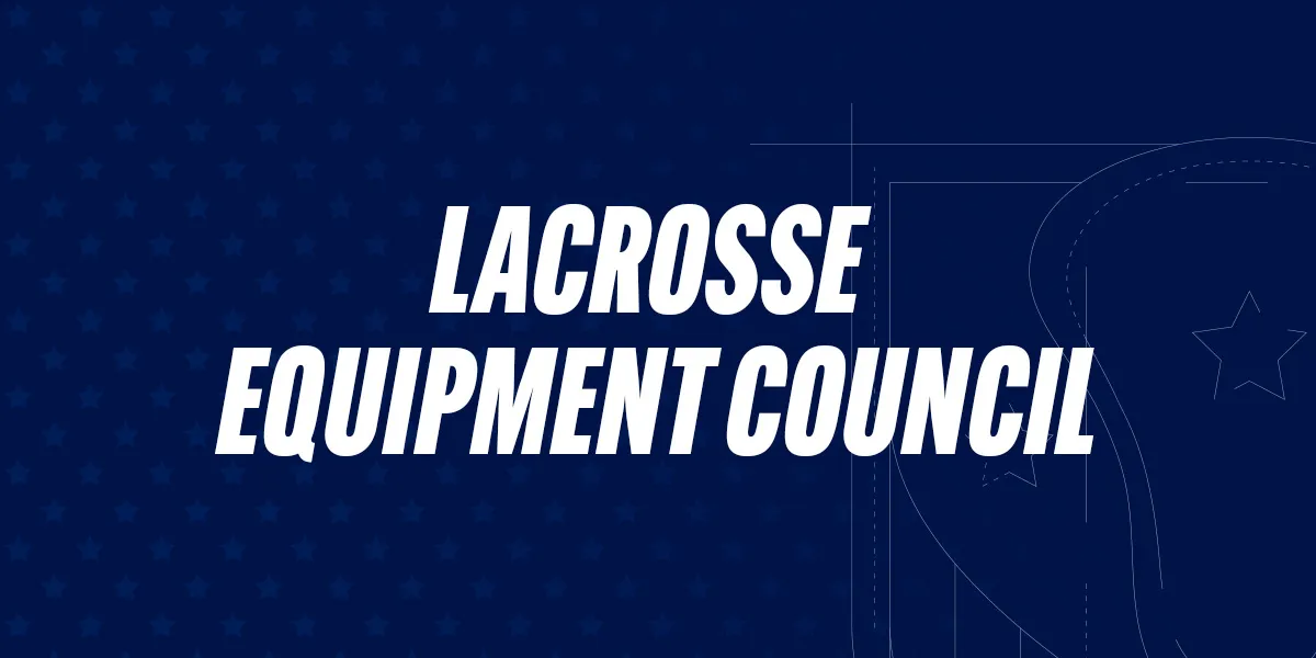 Lacrosse Equipment Council graphic