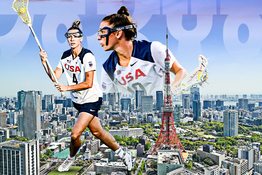 Tokyo graphic with U.S. women's players