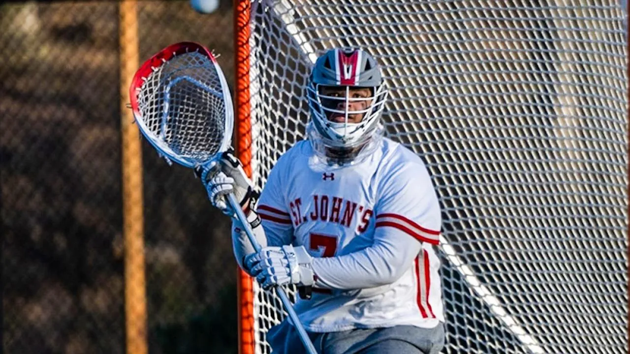 Caleb Fyock during high school at St. John's College High