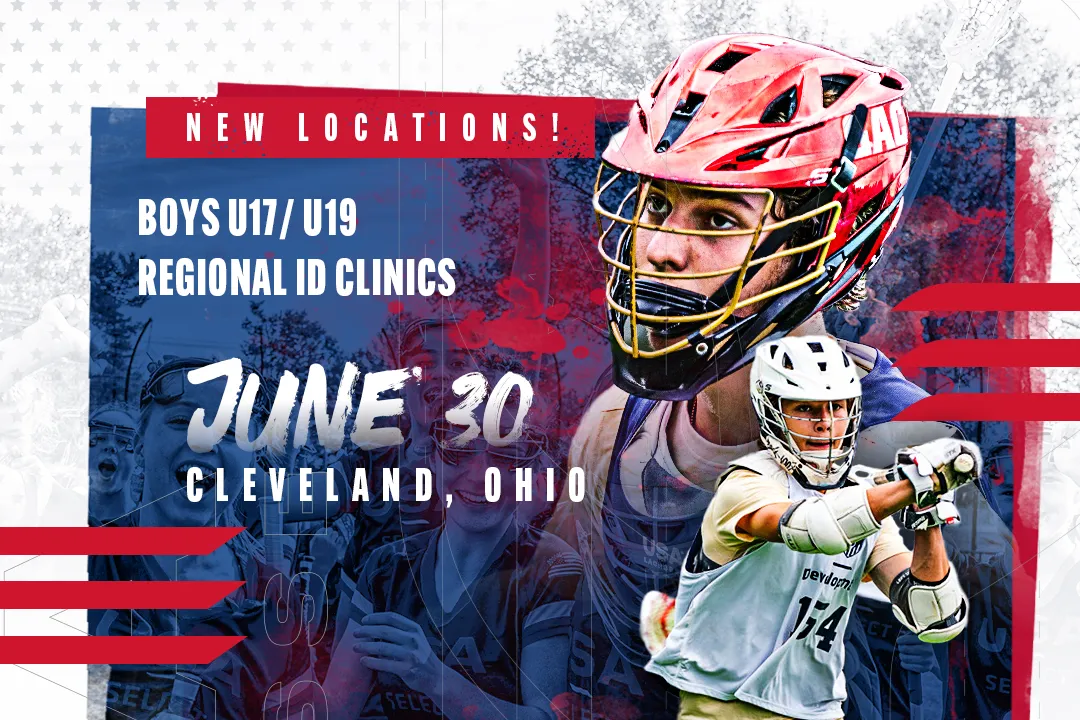 Graphic showing previous boys lacrosse players with usa lacrosse development program