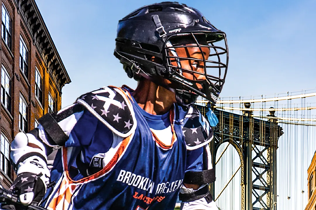 Brooklyn Crescents boys' lacrosse player