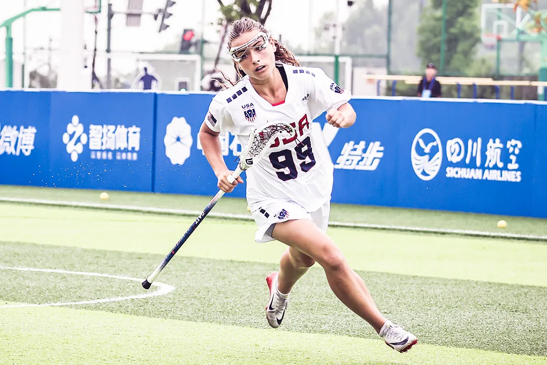 Ellie Masera in action at The World Games 2025 in Chengdu, China