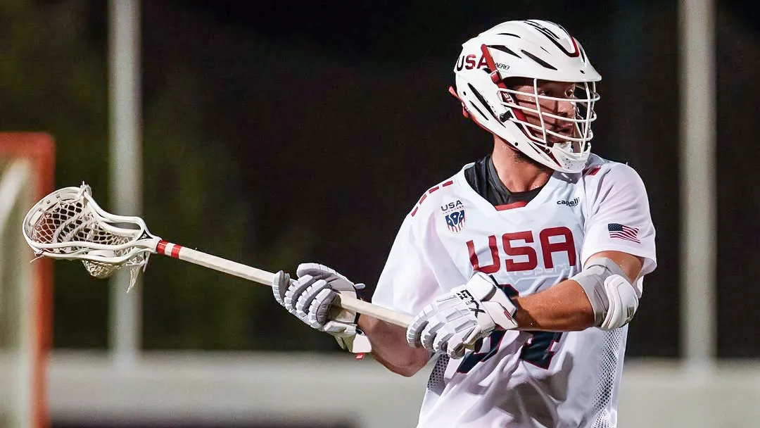 Ryan Terefenko of the U.S. Men's Sixes Training Team with the ball at the Atlas Cup