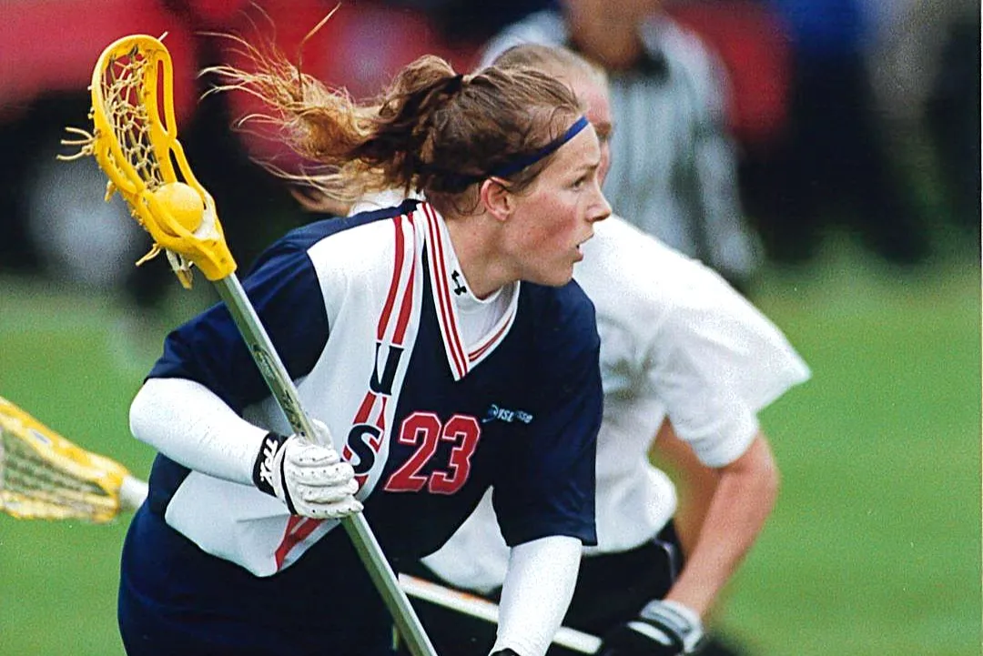 Crista Samaras playing for Team USA
