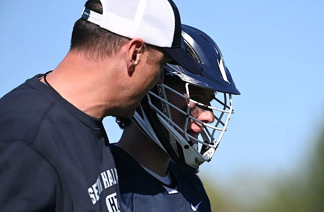 Boys' coach and player