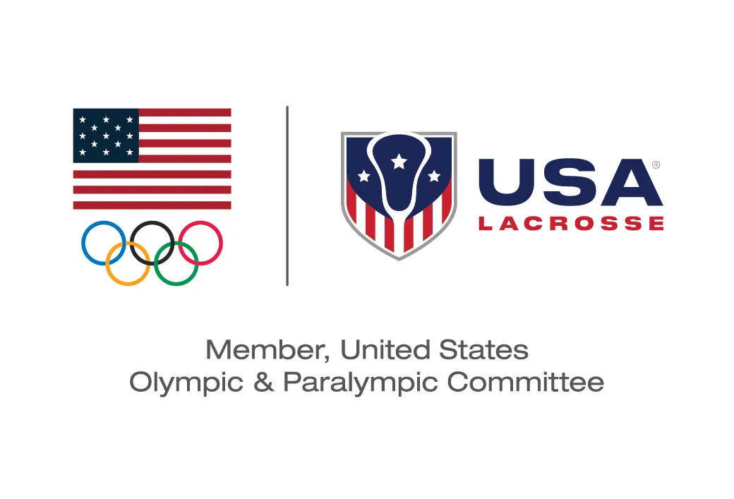 Graphic with USOPC and USA Lacrosse logos