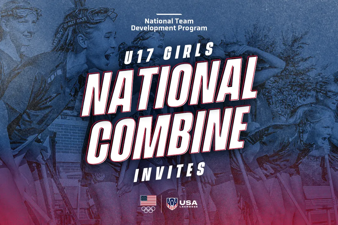 Graphic with U17 national combine invites headline