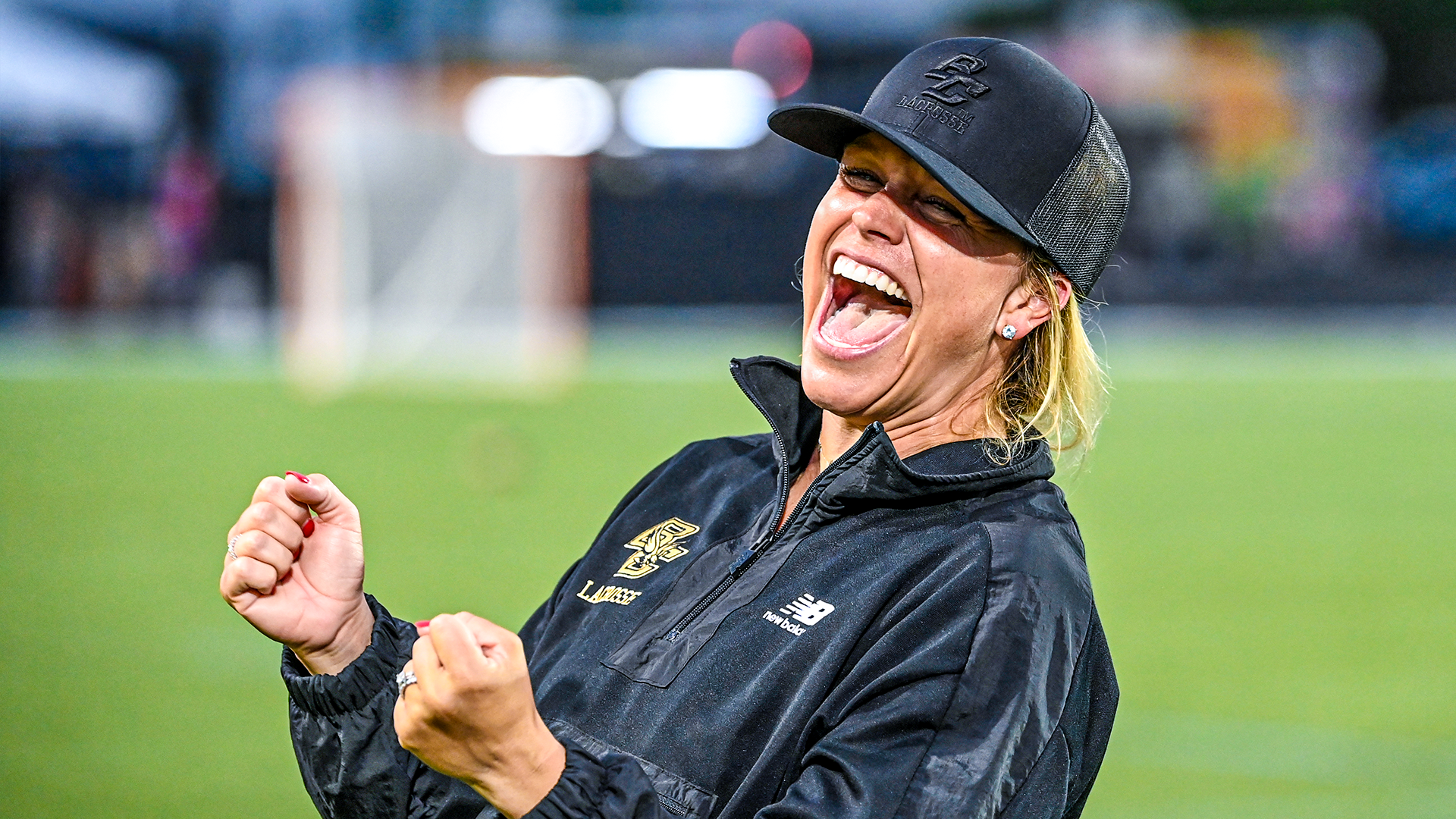 Boston College women's lacrosse coach Acacia Walker-Weinstein