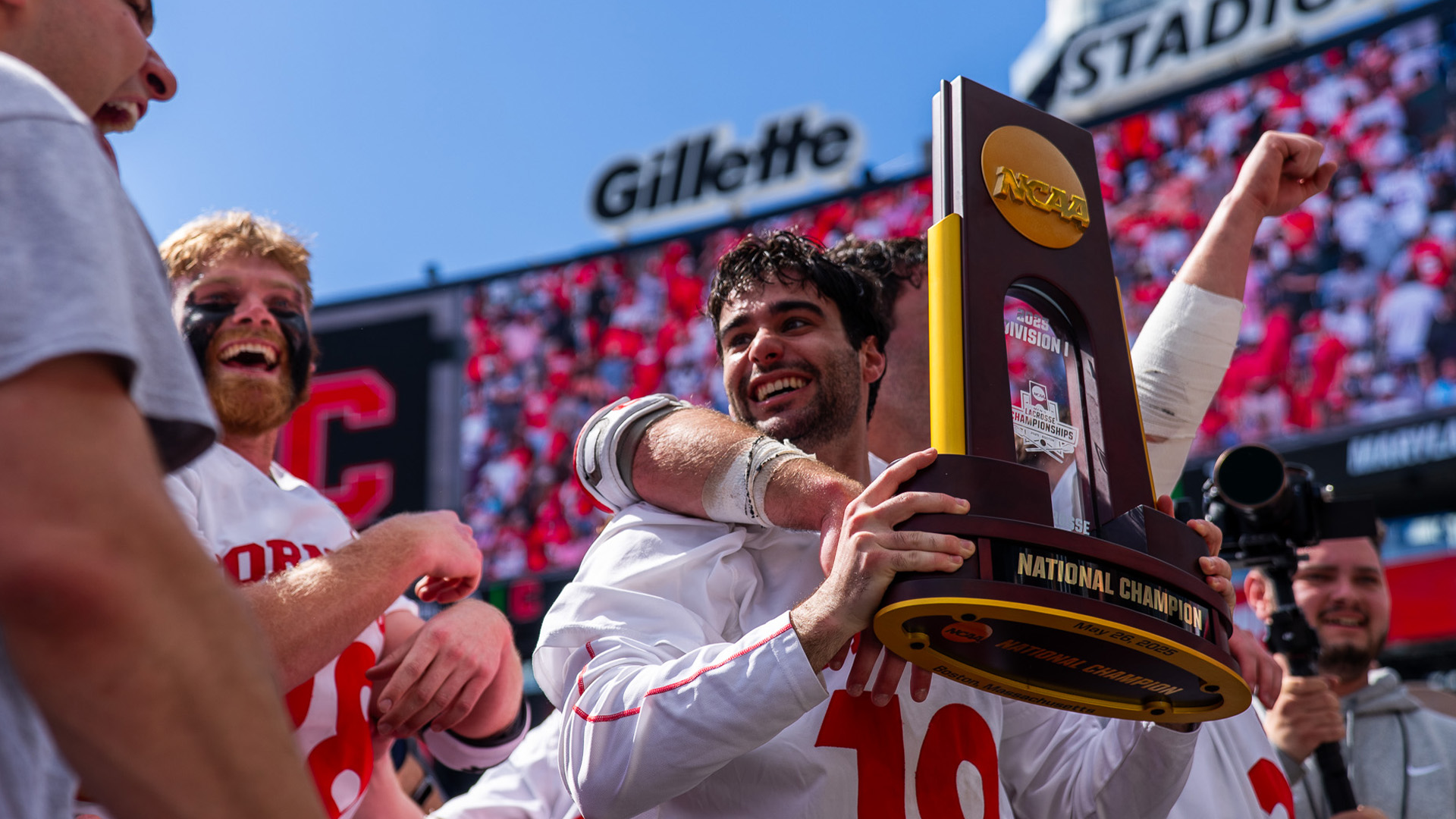 Cornell's championship celebration