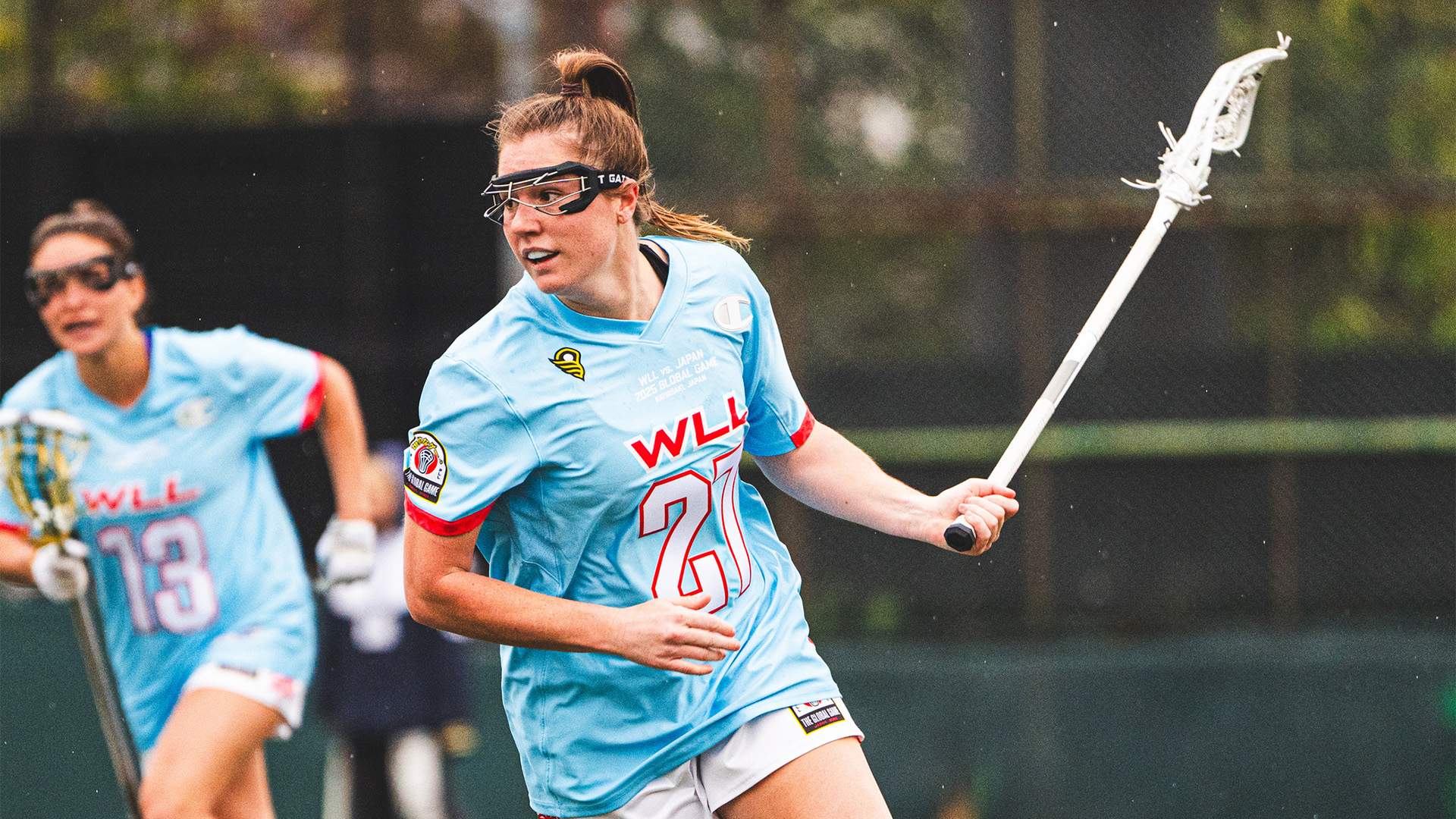 Izzy Scane with the WLL in Japan