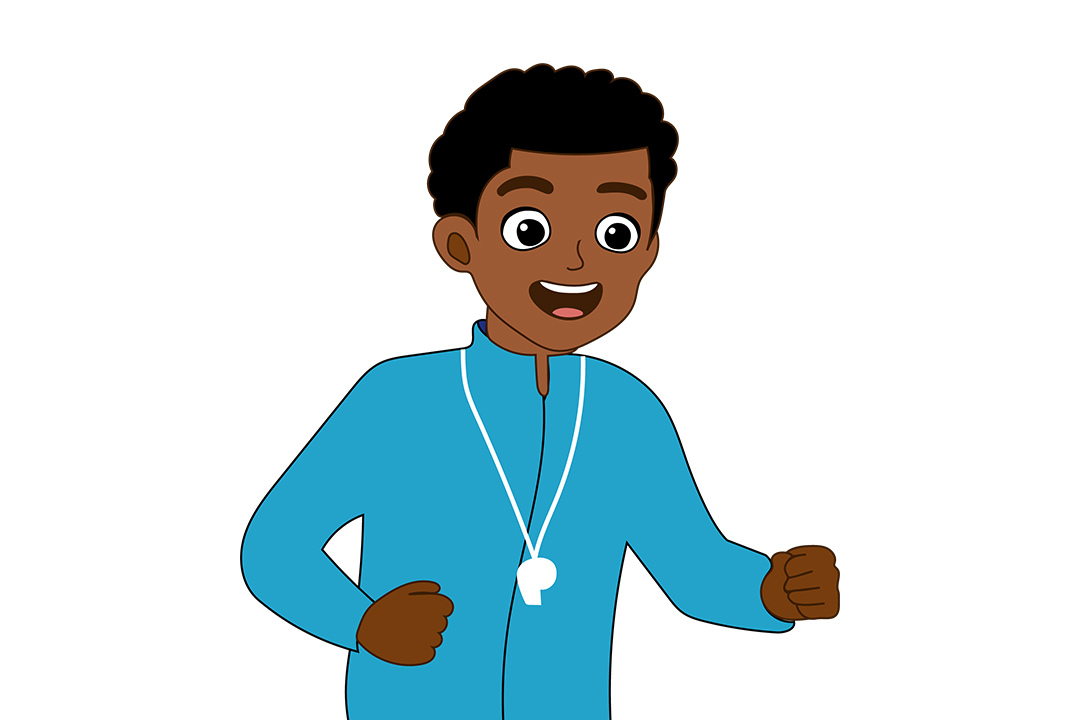 drawing of a lacrosse parent