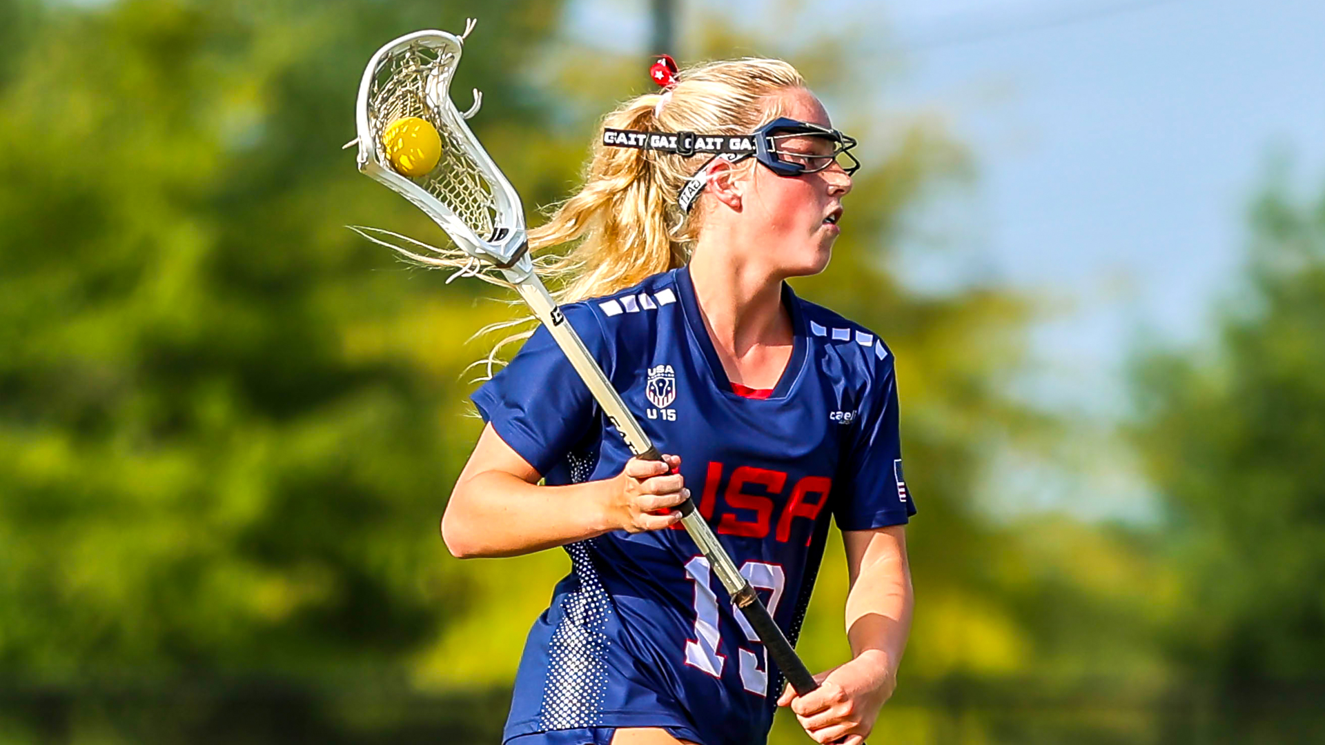 U.S. Girls' Youth National Team defender Reese DiManno with the U15 squad at the 2025 Rivalry Challenge