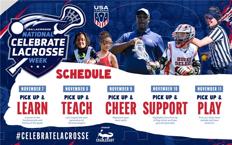celebrate lacrosse week graphic