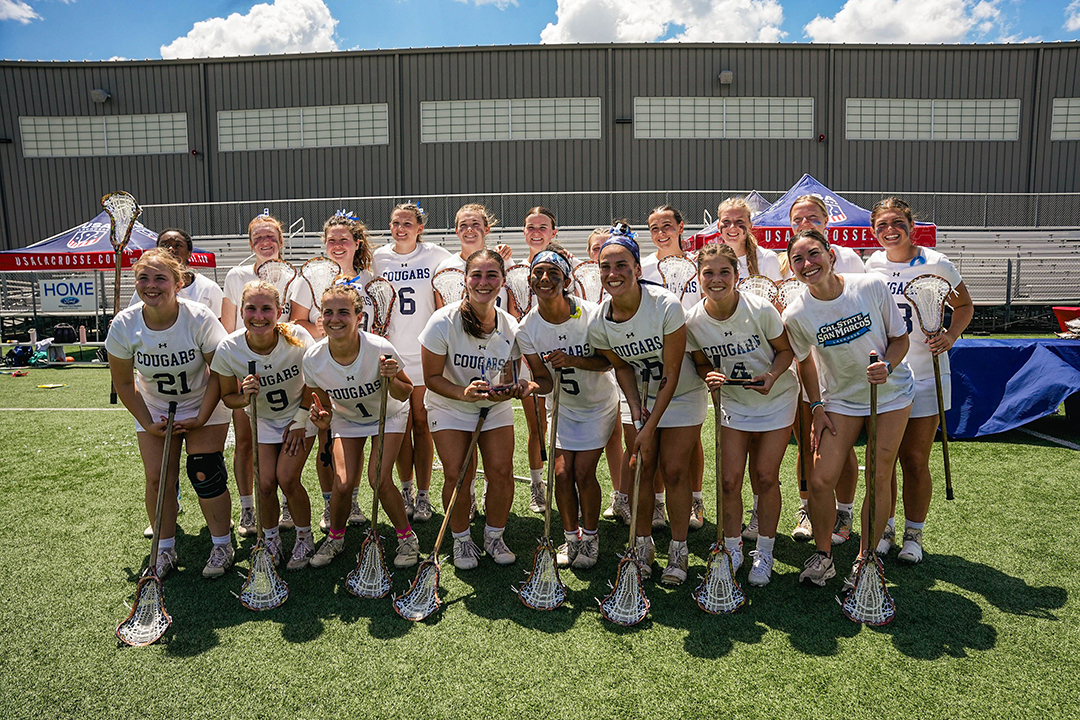 Cal State Marcos club women's lacrosse team photo
