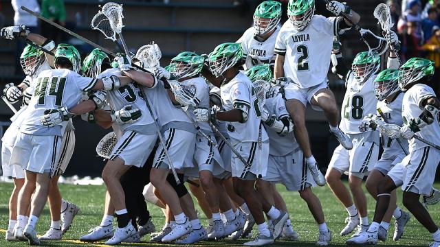 Loyola handed Maryland its first regular-season loss since Feb. 18, 2020.