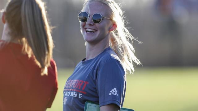 After graduating from UIndy in 2022, Peyton Romig spent 2023 on the sidelines as an assistant at Davenport University.