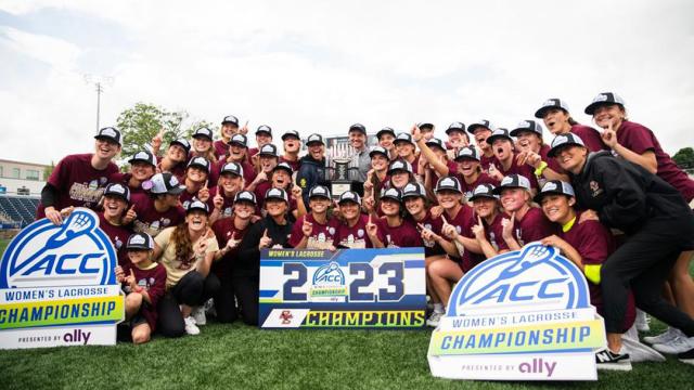 Boston College won its first-ever ACC tournament championship on Sunday.