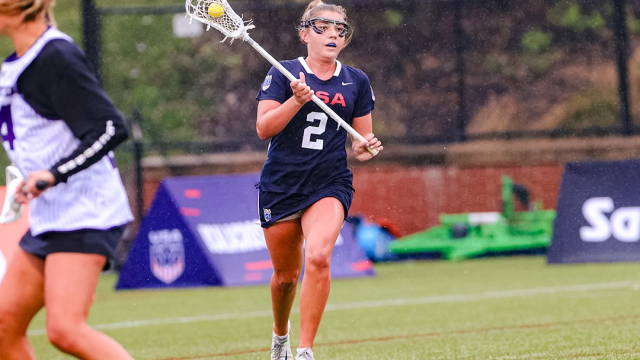 Chloe Humphrey had five goals and one assist in a 13-12 win for the U.S.