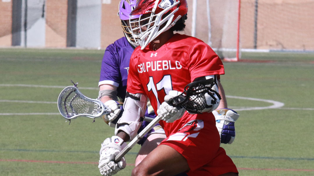 CJ Rowe had four goals and 13 ground balls in 2023.
