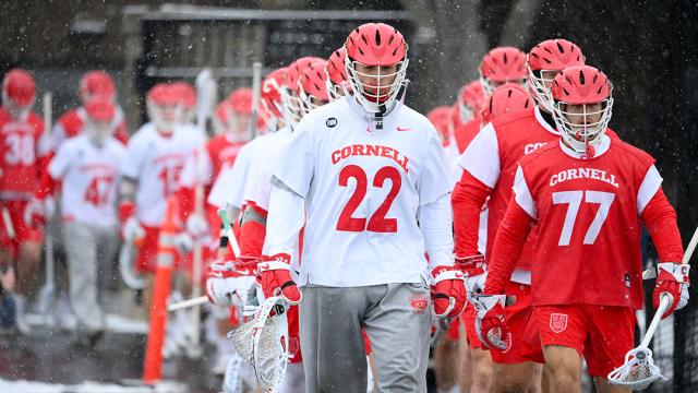 Cornell held Lehigh scoreless for the final 40-plus minutes of the game on Saturday, posting a 12-5 victory.