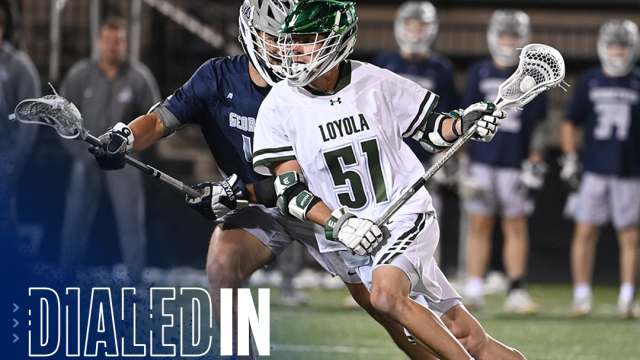 Adam Poitras is one of several key returners for Loyola in 2024.