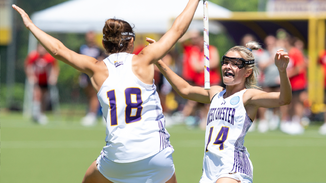 Hannah Stanislawczyk (No. 14) produced 105 points in 2023.