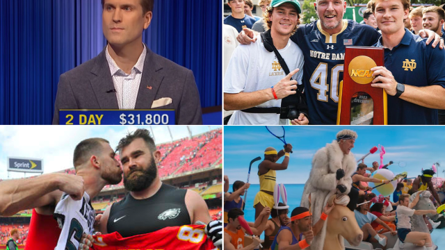 Taylor Clagett, Notre Dame men's lacrosse, the Kelce brothers and the "Barbie" movie are nominees for Best in "Show"