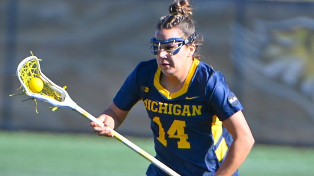 Jill Smith scored 28 percent of Michigan's goals (65 of 232) in 2023.