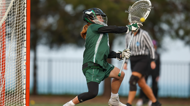 Lauren Spence finished fifth nationally in save percentage (.520) in 2023.