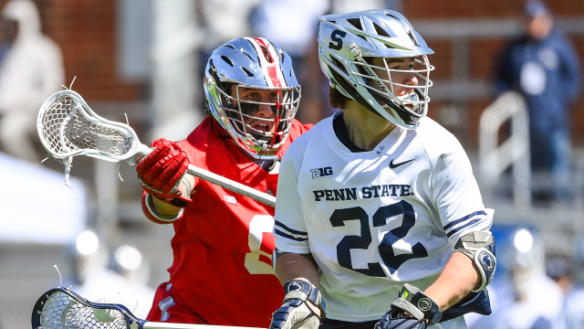 An All-American midfielder, Matt Traynor moves down to attack for the Nittany Lions.