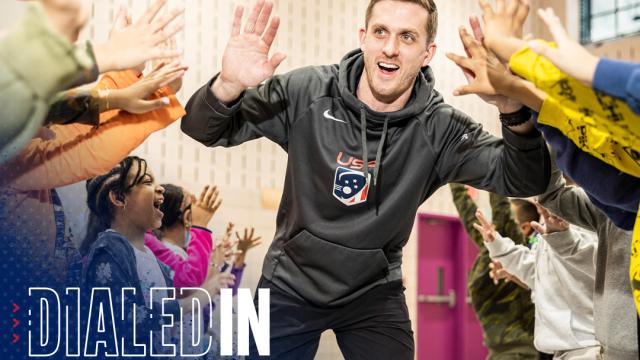 Kieran McArdle will chase gold with the U.S. men's team in a few weeks.