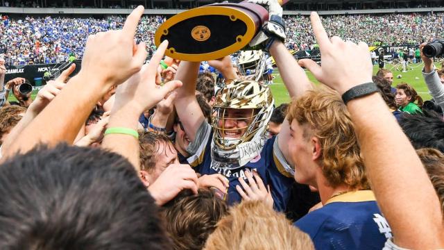 Notre Dame celebrates title