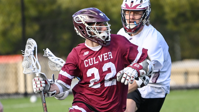 Culver Academy (Ind.) lacrosse player Luke Macaluso