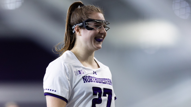 Northwestern's Izzy Scane.