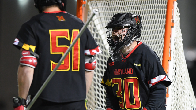 Maryland's Logan McNaney.