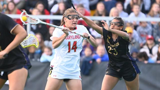 Maryland's Kori Edmondson.