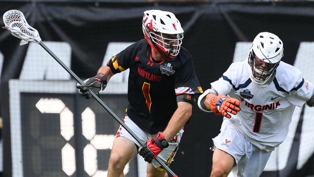 Ajax Zappitello and the Maryland defense smothered Virginia, advancing to the NCAA title game.